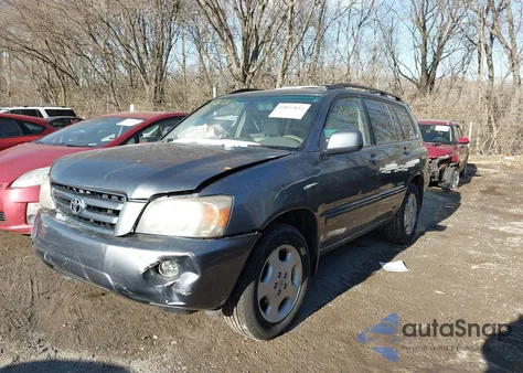 2007 Toyota Highlander Limited V6 z USA, uszkodzony, nr VIN JTEDP21AX70148159